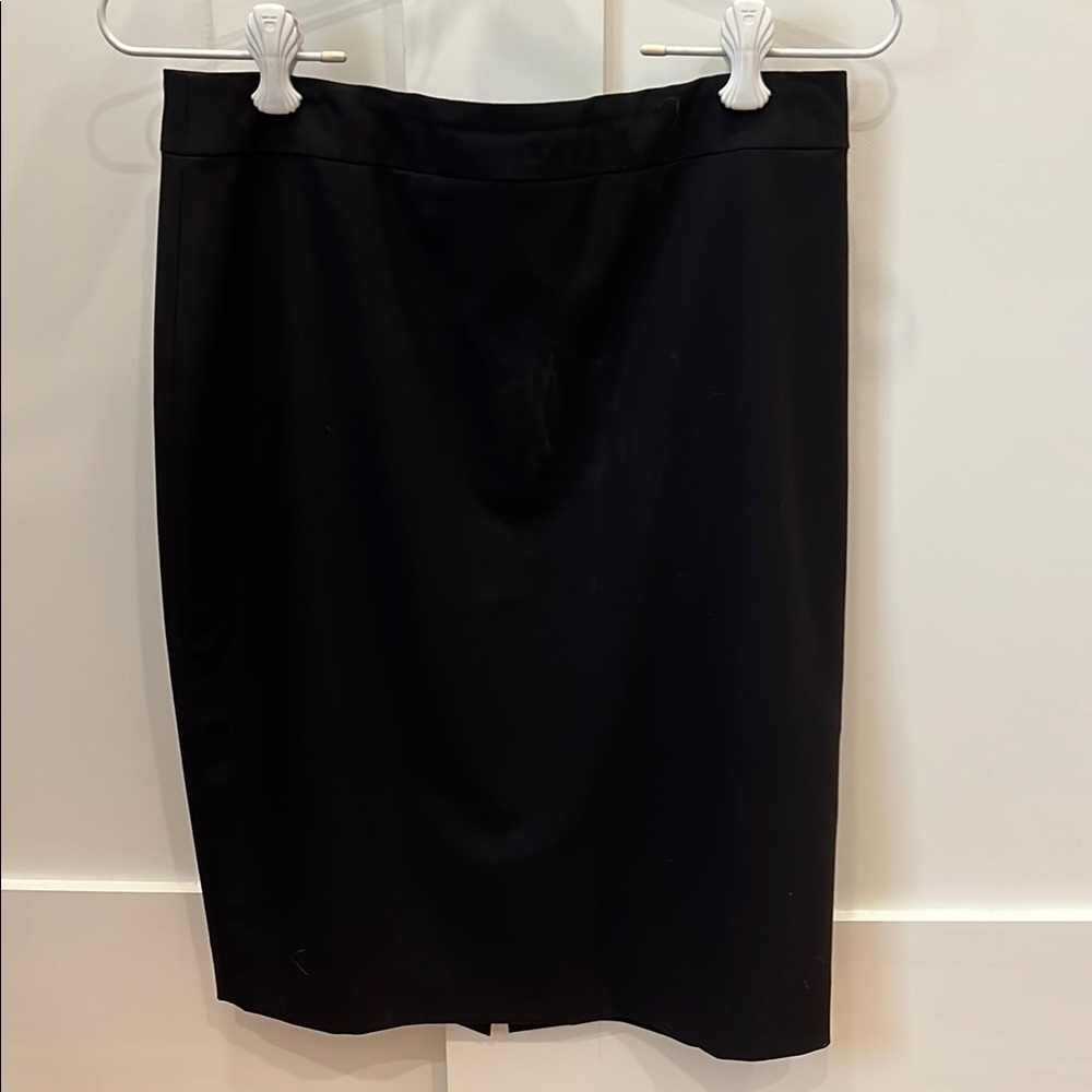 Banana Republic Black Knee-Length Pencil Skirt for Work